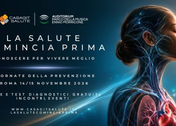 Casagit presenta “La salute comincia prima”: a novembre, a Roma, due giorni dedicati alla prevenzione con visite e test gratuiti