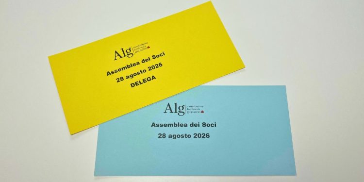 Domani Assemblea dei soci dell’ALG per ratificare la proposta del Direttivo sulle date delle prossime elezioni