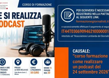 Corsi di formazione all’ALG: come si realizza un podcast dall’idea alla pubblicazione in sole 24 ore