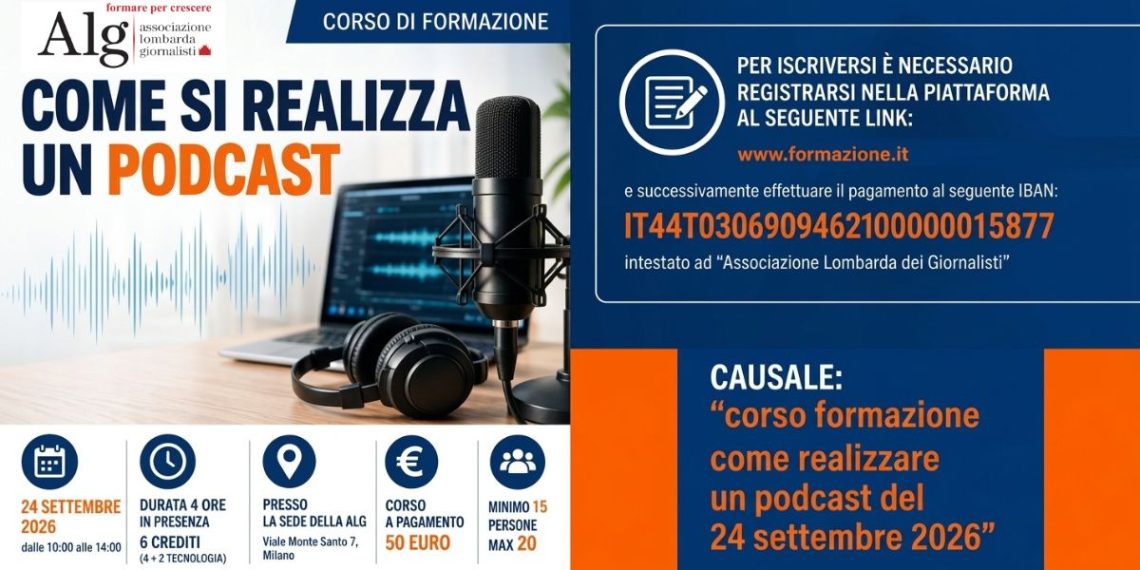 Come si realizza un podcast