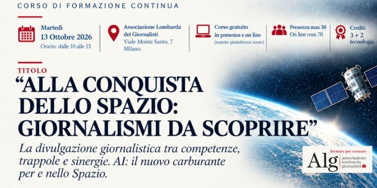 Alla conquista dello spazio: giornalismi da scoprire