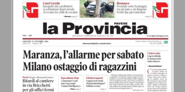 Provincia Pavese: piano editoriale della nuova direttrice bocciato dal voto della redazione